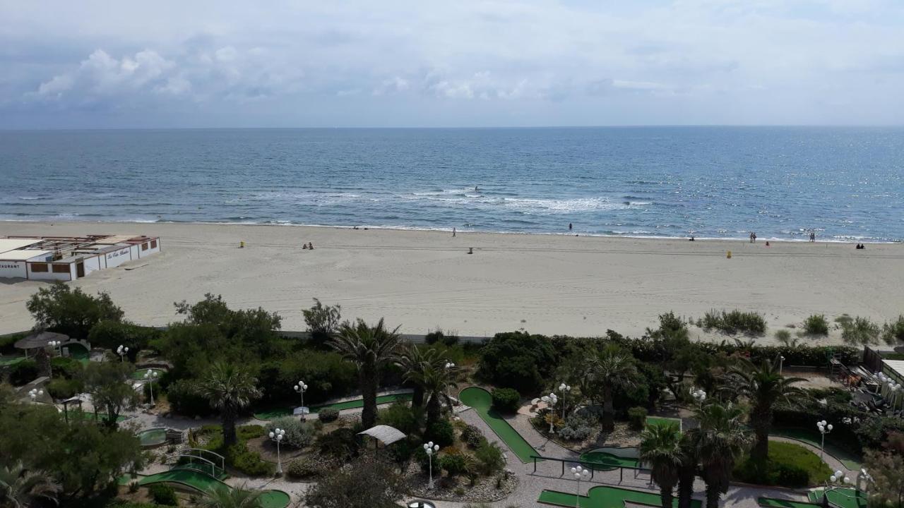 Studio Vue Sur La Mer Au 6Eme Et Dernier Etage Canet-en-Roussillon Exterior photo
