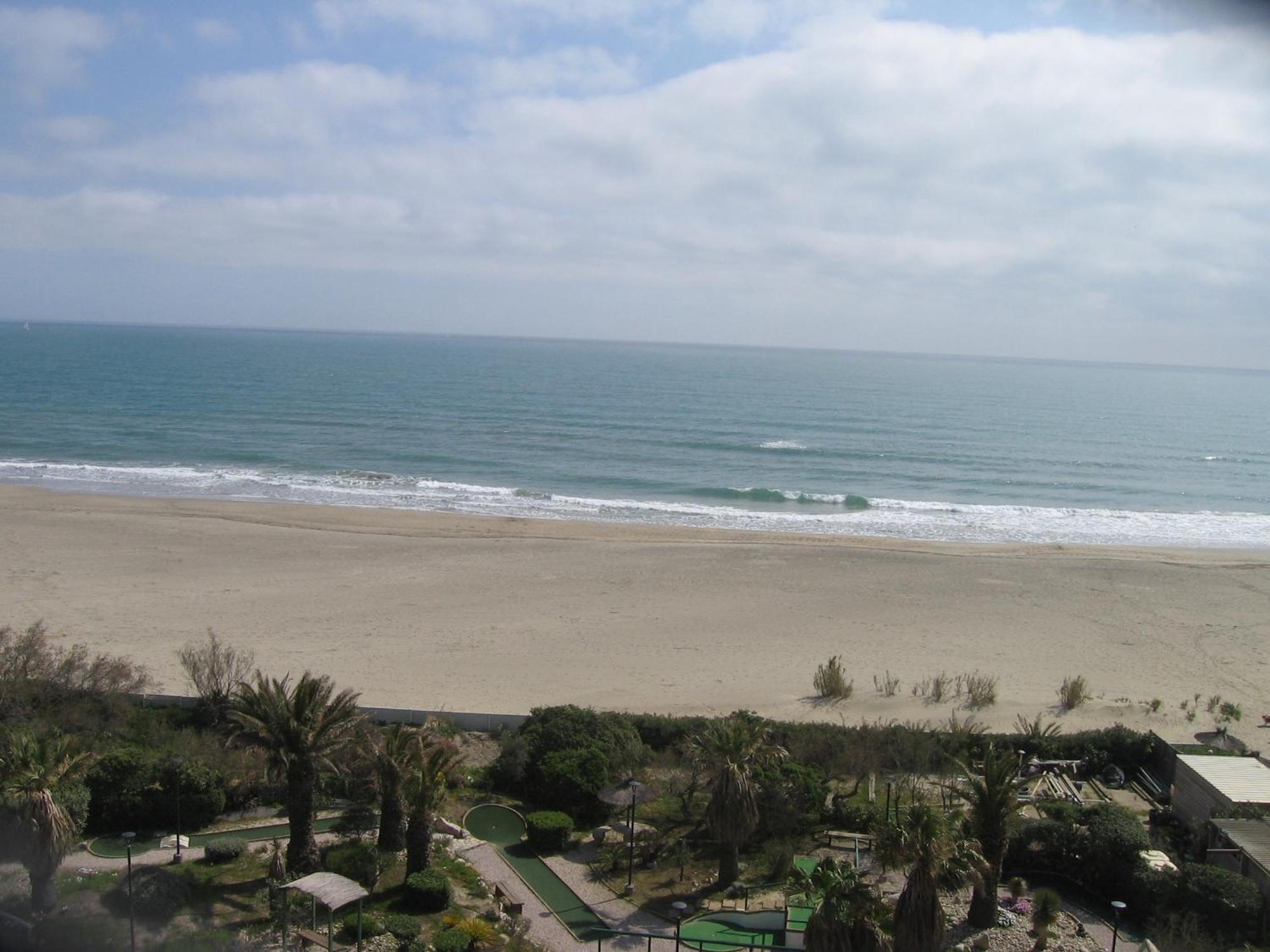 Studio Vue Sur La Mer Au 6Eme Et Dernier Etage Canet-en-Roussillon Exterior photo